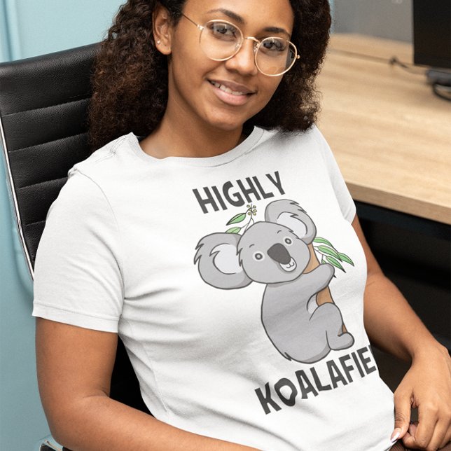 Camiseta Highly Koalafied Koala (Subido por el creador)