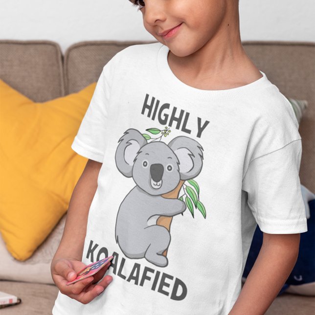 Camiseta Highly Koalafied Koala (Subido por el creador)