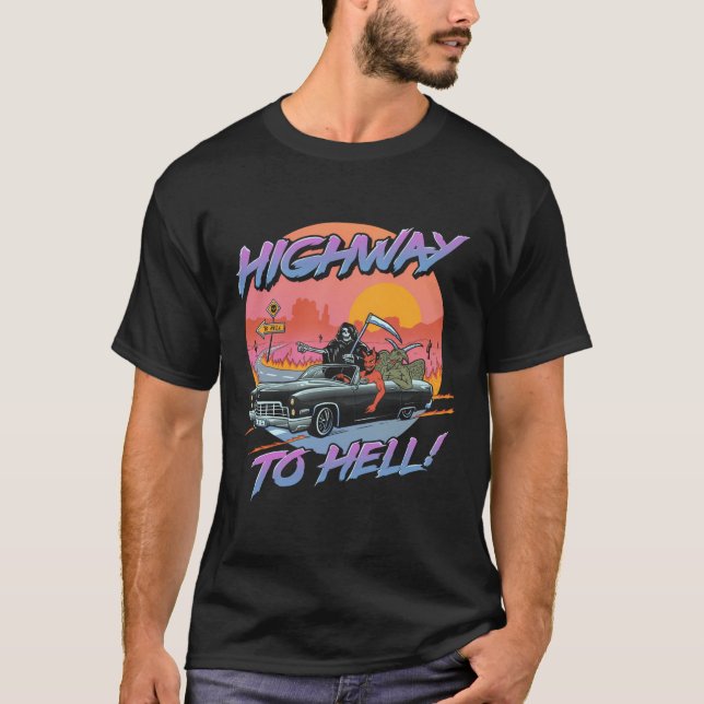 Camiseta Highway To Hell (Anverso)