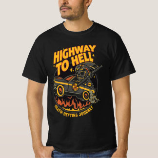 Camiseta Highway to Hell Boys and Chicas New Halloween 2023