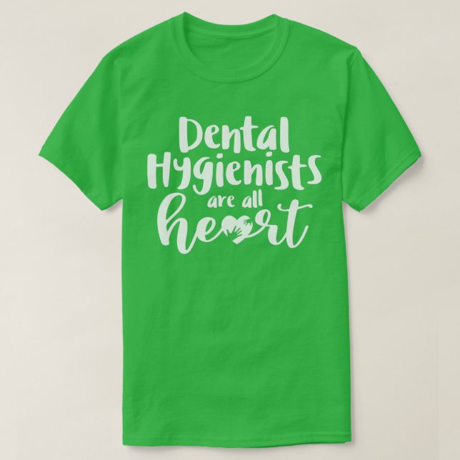 Camiseta higienista dental1 (Diseño del anverso)