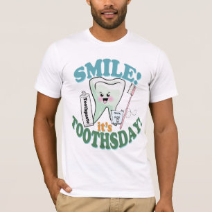 Camiseta Higienista dental del dentista divertido
