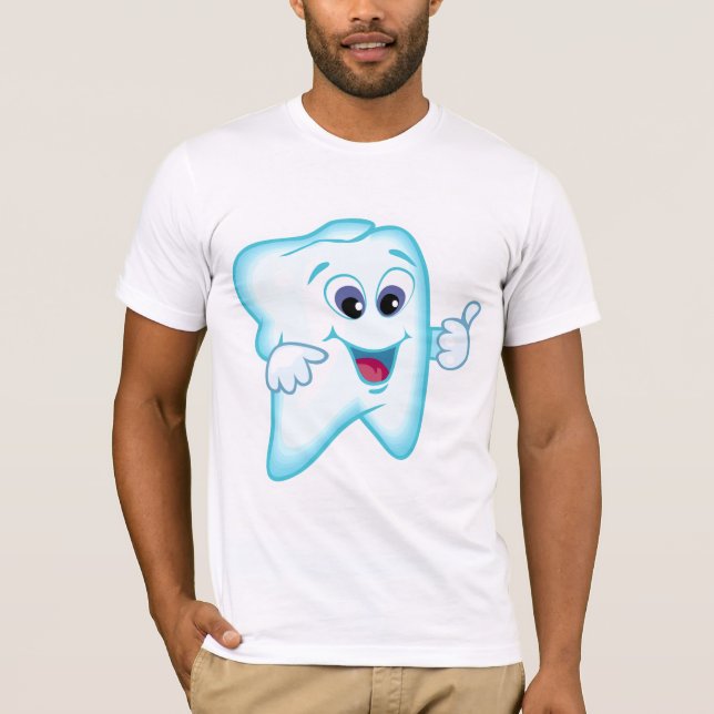 Camiseta Higienista dental divertido (Anverso)