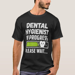 Camiseta Higienista Dentista En Curso Estudio De Higiene De