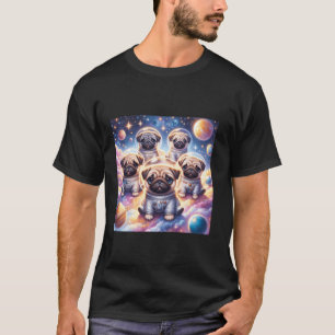 Camiseta Higos cutáneos flotando en Chicas espaciales Hombr