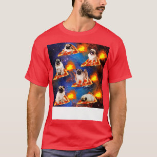 Camiseta Higos en la pizza espacial
