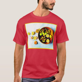 Camiseta "Higos Y Frutas De Uva" Foto Cuta. ¡Hazte con una 
