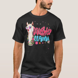 Camiseta Hija corta llama el día de la madre