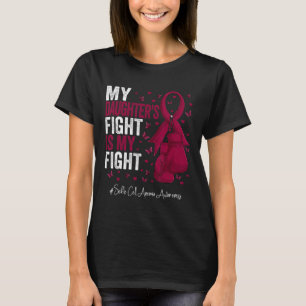 Camiseta Hija de Borgoña Tejido de anemia falciforme