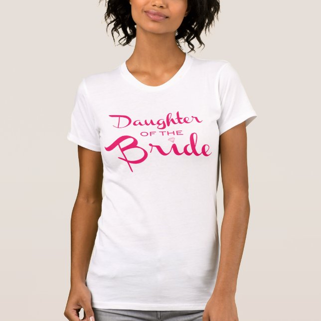 Camiseta Hija de Bride Tee Pink (Anverso)