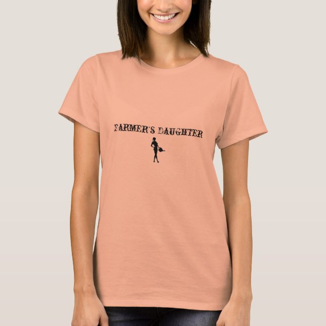 Camiseta Hija de granjeros (Anverso)