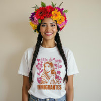 Hija De Inmigrantes Floral