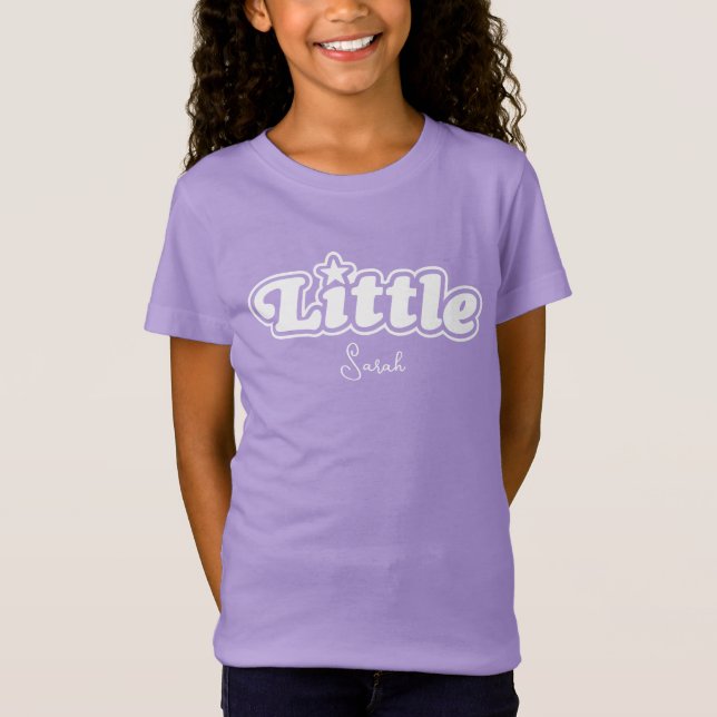 Camiseta Hija de la Mamá de la hermana pequeña (Anverso)
