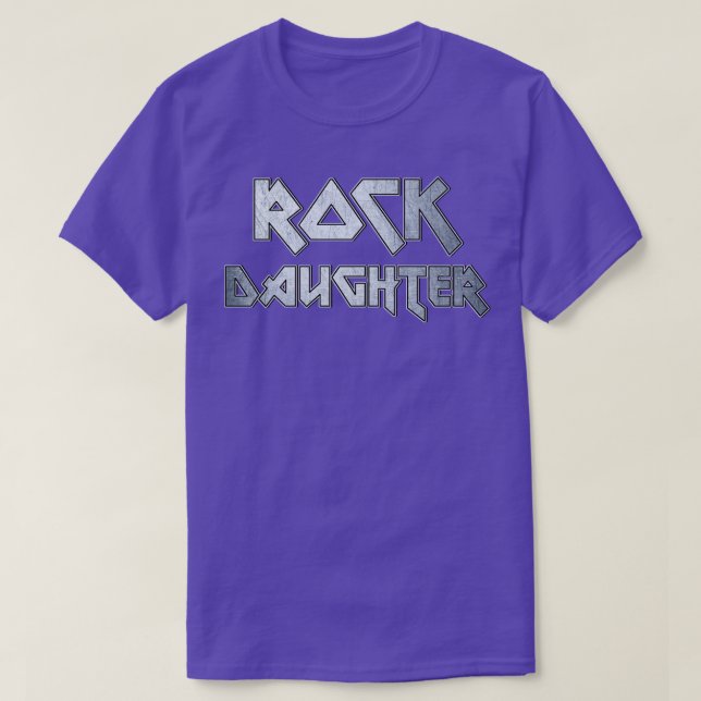 Camiseta Hija de rock (Diseño del anverso)