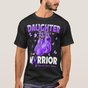 Camiseta Hija De Un Guerrero Concienciación Pancreática Sob