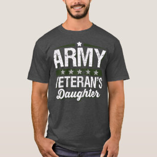 Camiseta Hija de veteranos del ejército T Shirt1733