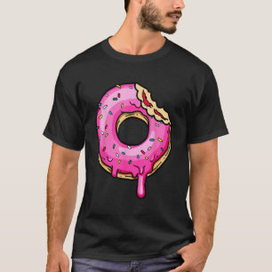 Camiseta Hija del amante de la comida del castaño de donut