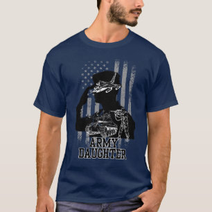 Camiseta Hija del ejército