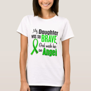 Camiseta Hija del linfoma Non-Hodgkin del ángel 1
