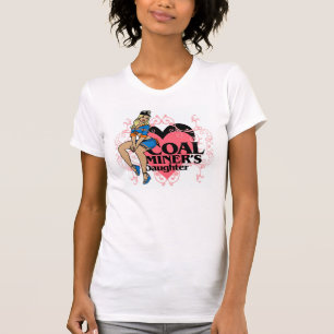 CAMISETA HIJA DEL MINERO DE CARBÓN