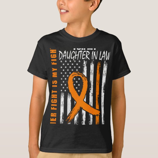 Camiseta Hija En Derecho Conciencia De Esclerosis Múltiple  (Anverso)