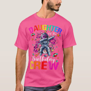 Camiseta Hija Equipo de Cumpleaños Astronauta Planetas Espa