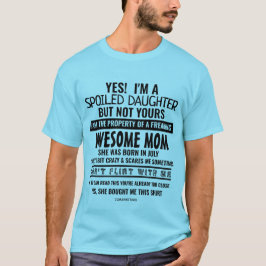 Camiseta Hija estropeada modificada para requisitos