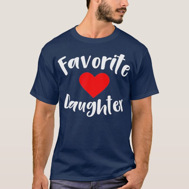 Camiseta Hija favorita (2) (Anverso)