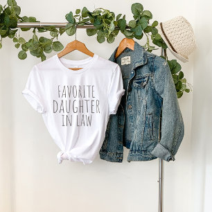 Camiseta Hija Favorita En Derecho-Amor-Novia-Matrimonio-Div