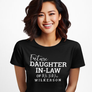 Camiseta Hija Futura En Law BV Boda De Novia