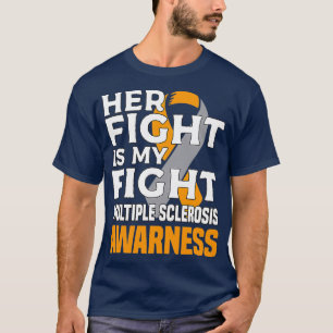 Camiseta Hija Madre Esclerosis Múltiple Conciencia Mujeres