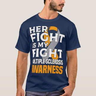 Camiseta Hija Madre Esclerosis Múltiple Conciencia Mujeres