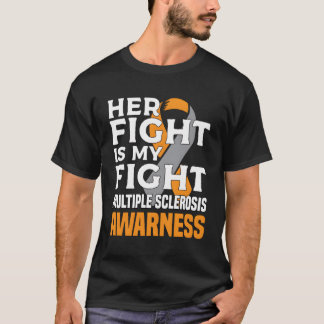 Camiseta Hija Madre Esclerosis Múltiple Conciencia Mujeres