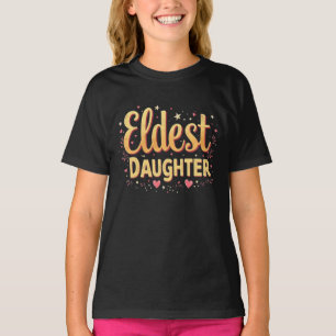 Camiseta Hija Mayor Vintage Retro