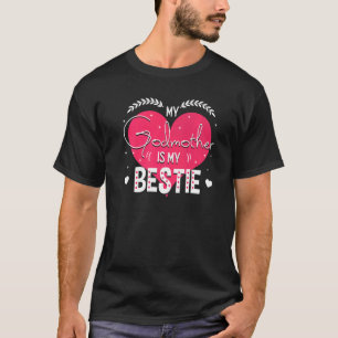 Camiseta Hija mi padrina es mi mejor amiga de vida