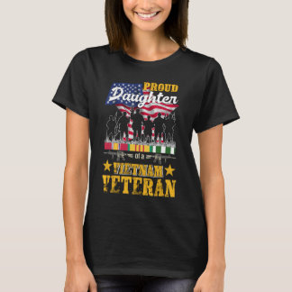 Camiseta Hija orgullosa veterana de guerra de Vietnam por c