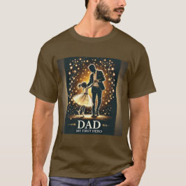 Camiseta Hija Padre bailando el día de los padres T-Shirt