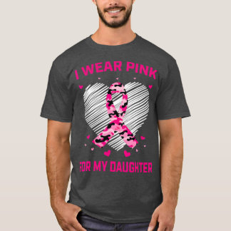 Camiseta Hija para la toma de conciencia sobre el cáncer de