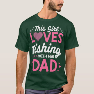 Camiseta Hija pescando a papá