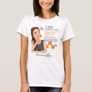 Camiseta hija sarcástica personalizada para adolescente ing