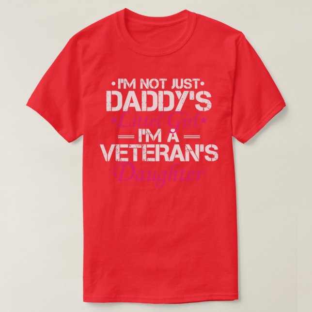 Camiseta Hija VETERANA2 (Diseño del anverso)