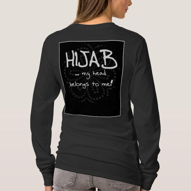 Camiseta Hijab - my head belongs to me (Reverso)