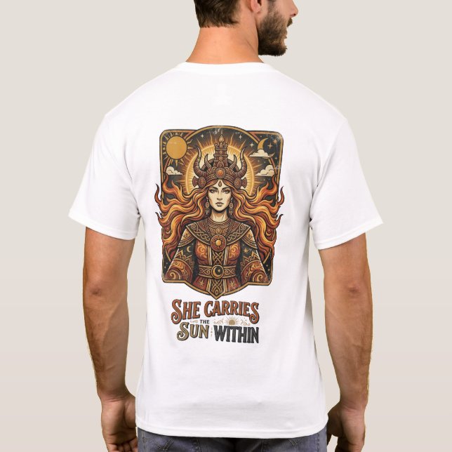 Camiseta Hijas del Sol (Reverso)