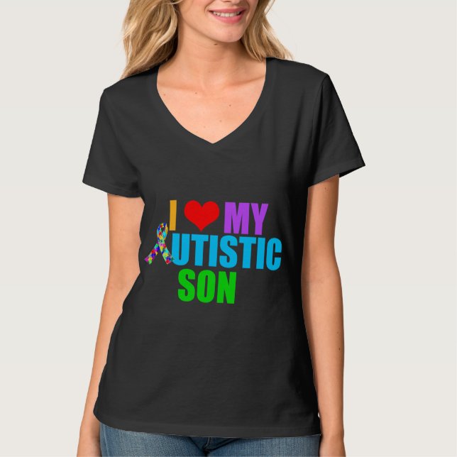 Camiseta Hijo autístico (Anverso)