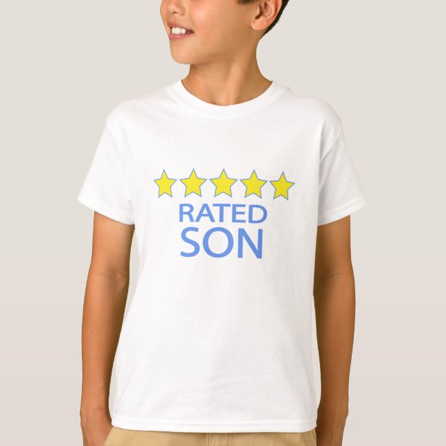 Camiseta Hijo de cinco estrellas (Anverso)