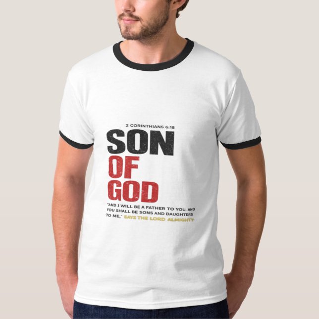 Camiseta Hijo de Dios  (Anverso)