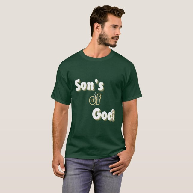 Camiseta Hijo de Dios/Abba (Anverso completo)