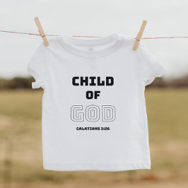 Camiseta Hijo de Dios, niño cristiano
