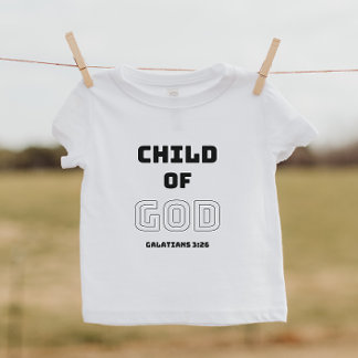 Camiseta Hijo de Dios, niño cristiano
