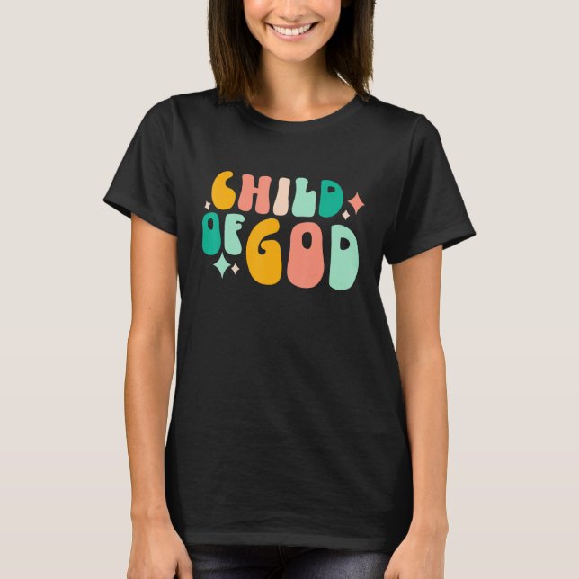 Camiseta Hijo De Dios Religioso Cristiano Biblia Verse Fe (Anverso)